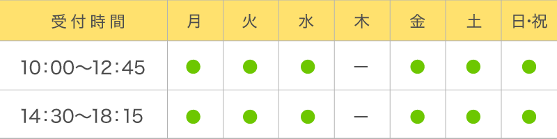 診療時間